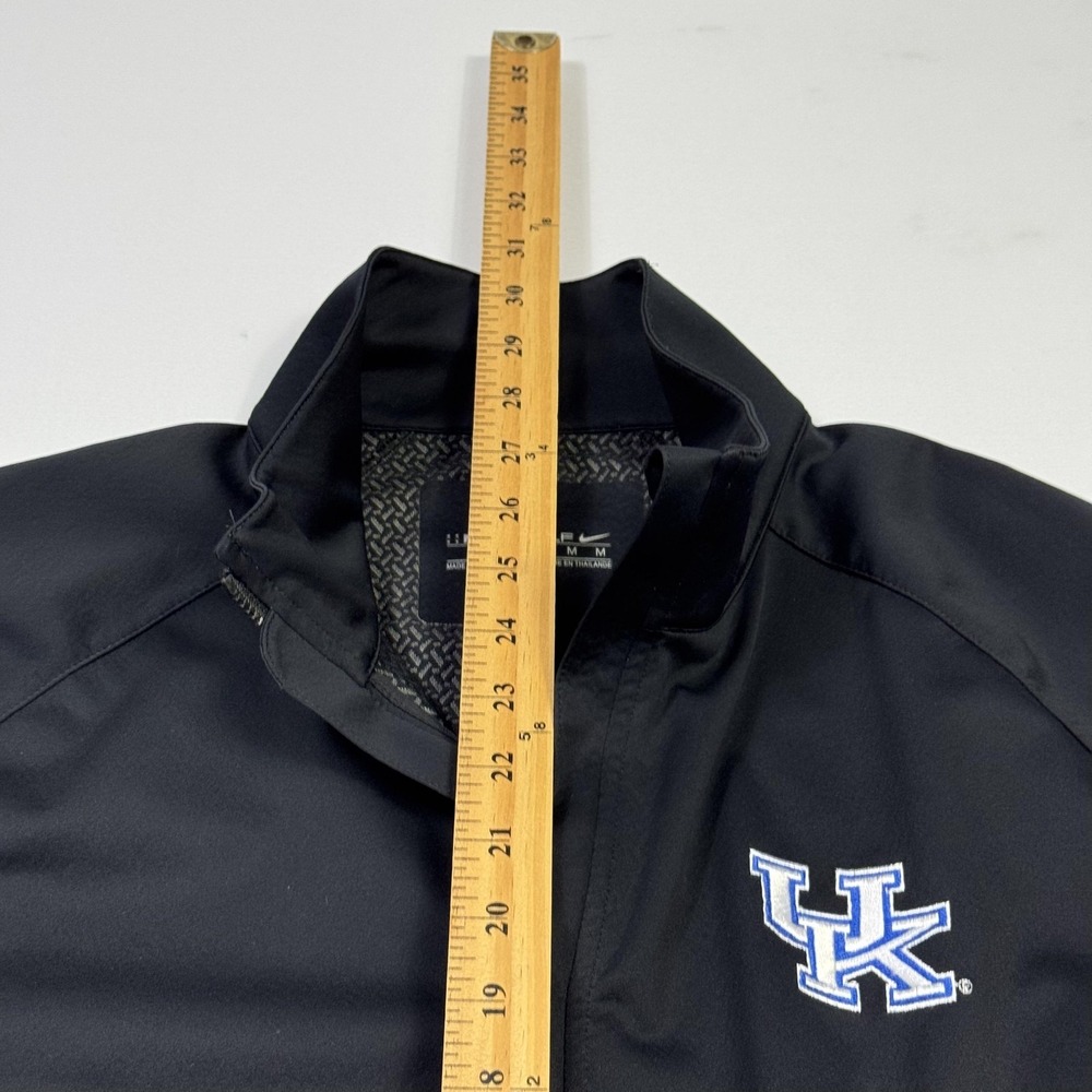 Nike Golf‎ Kentucky Wildcats Jacket Mens Medium Black Full Zip NCAA Softshell - Picture 8 of 13